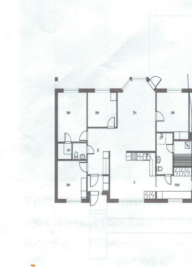 4 Bedrooms Near Center - Kranni Pori Bagian luar foto